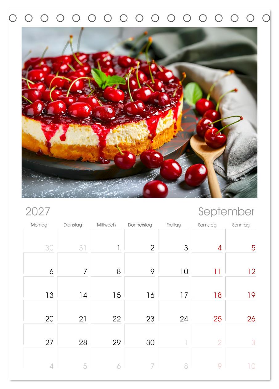 Käsekuchen Kalender - Köstliche Dessertmomente
