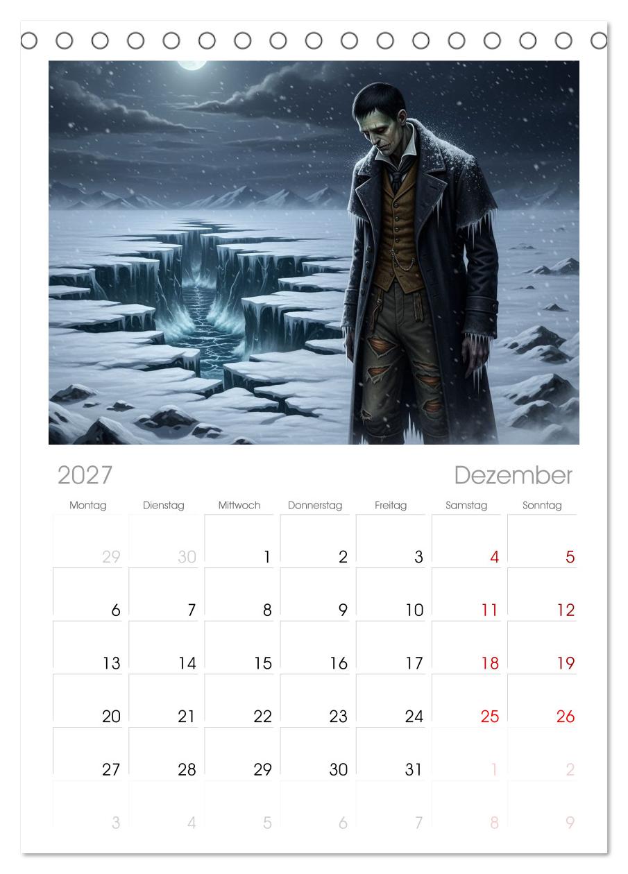 Victor Frankenstein und seine Schöpfung