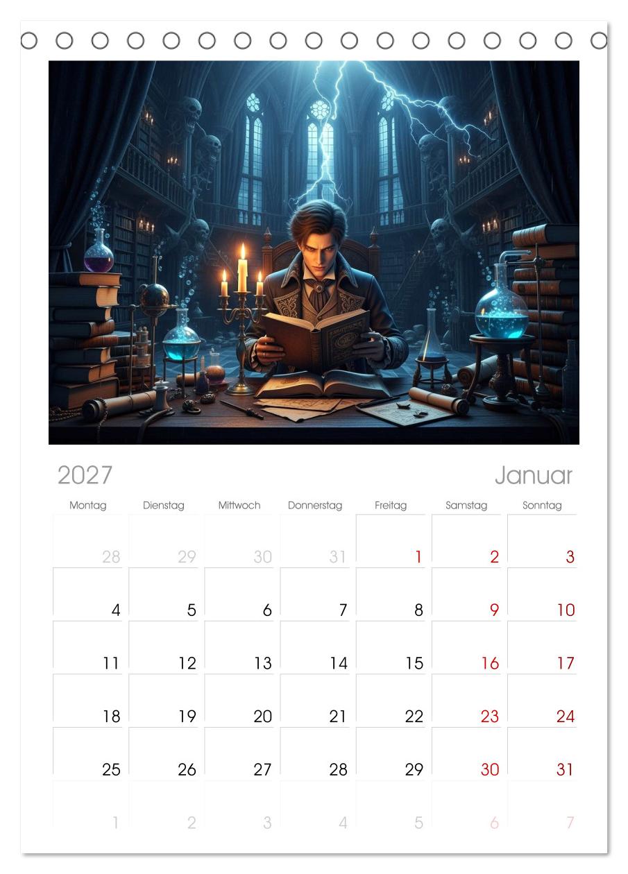 Victor Frankenstein und seine Schöpfung
