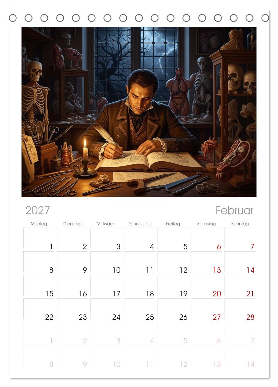 Victor Frankenstein und seine Schöpfung