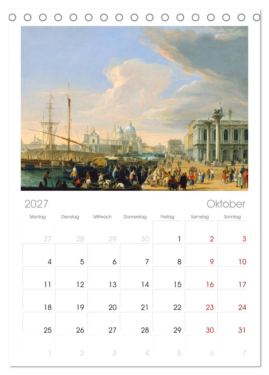 Venedig - Gemälde aus drei Jahrhunderten. Kunstkalender