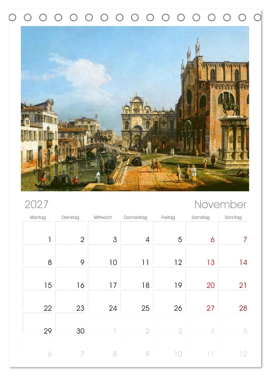 Venedig - Gemälde aus drei Jahrhunderten. Kunstkalender