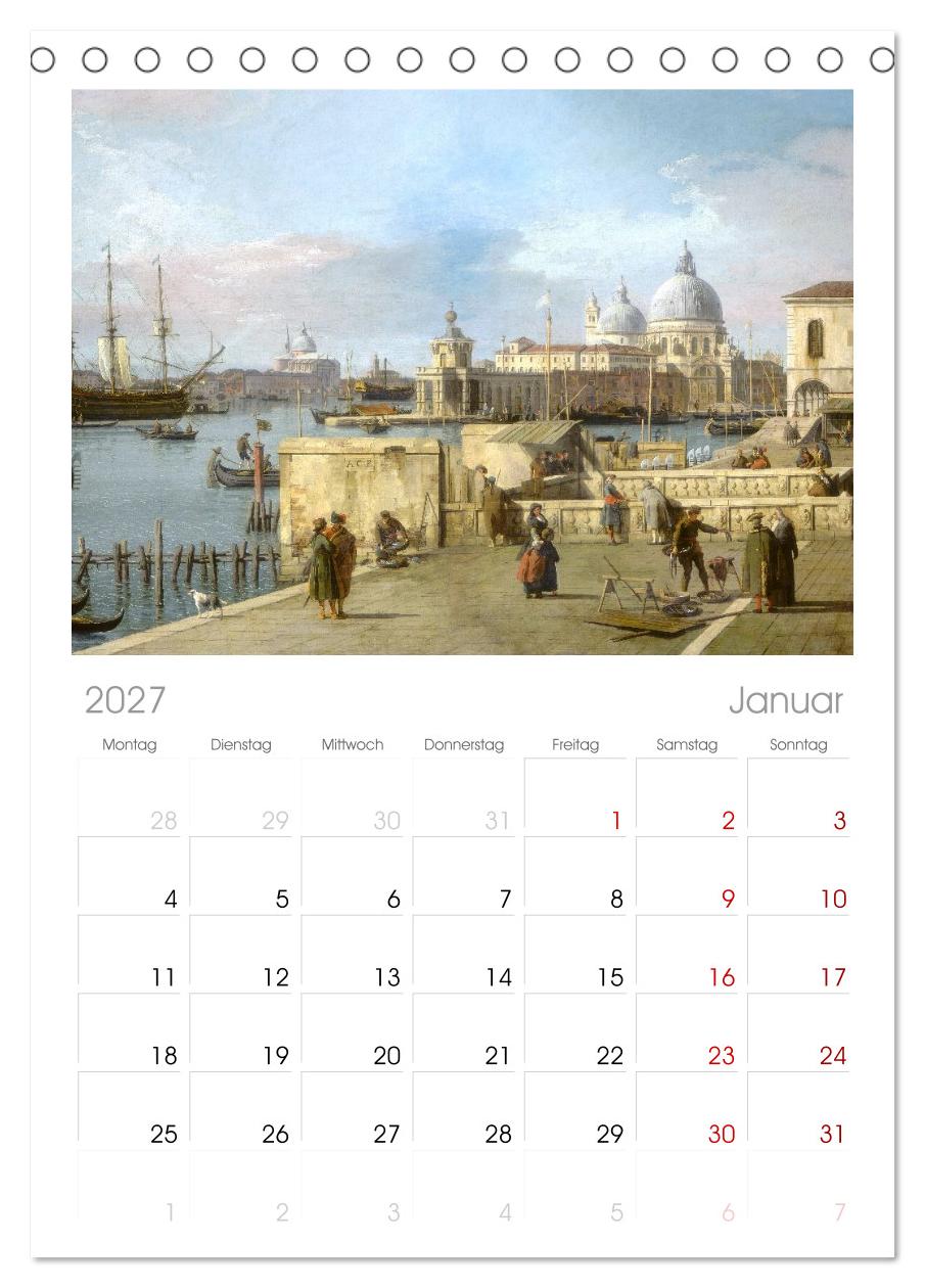 Venedig - Gemälde aus drei Jahrhunderten. Kunstkalender