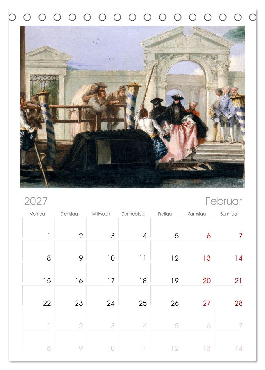Venedig - Gemälde aus drei Jahrhunderten. Kunstkalender