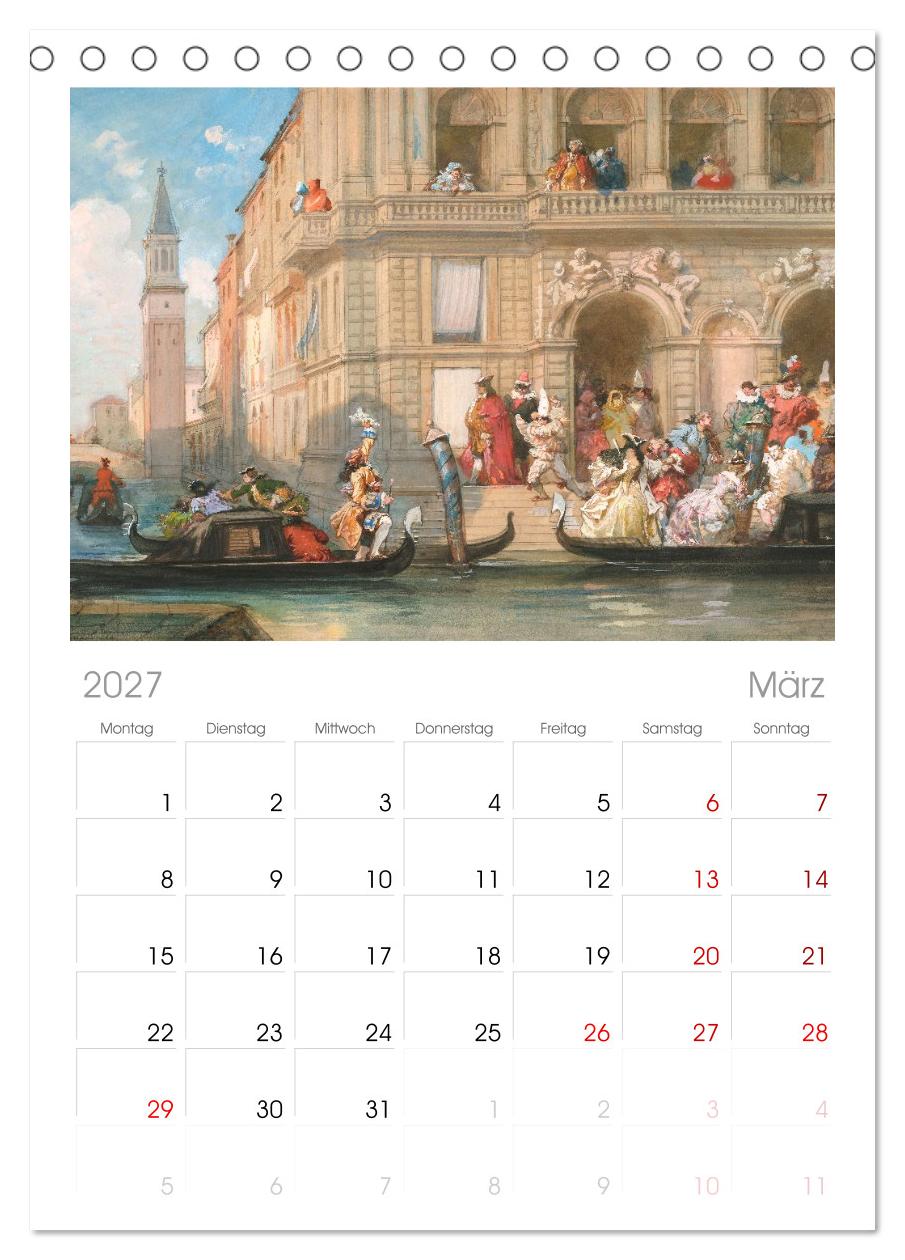 Venedig - Gemälde aus drei Jahrhunderten. Kunstkalender