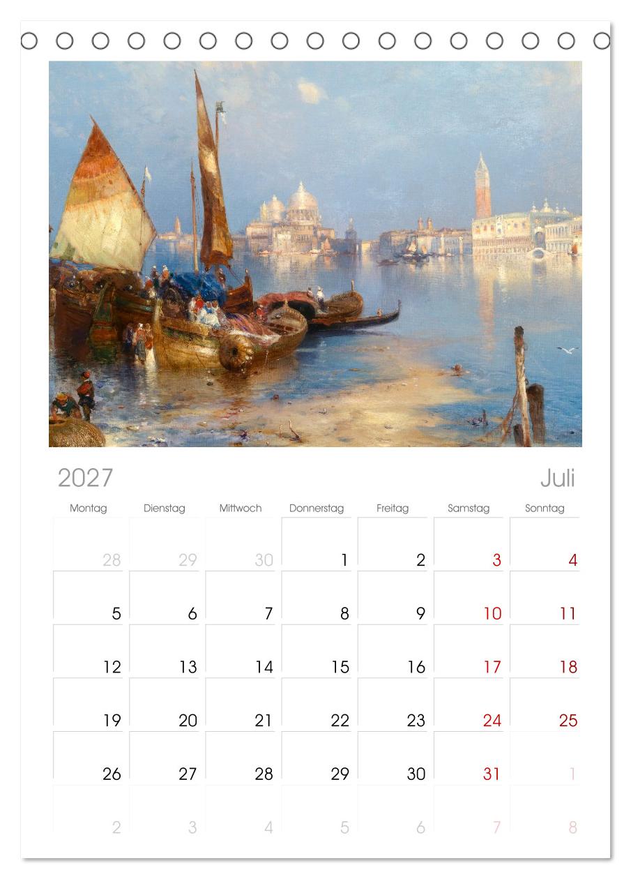 Venedig - Gemälde aus drei Jahrhunderten. Kunstkalender