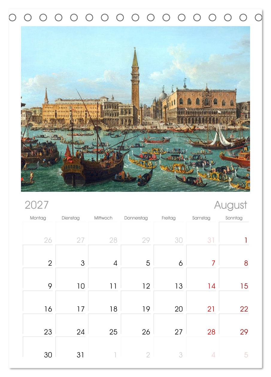 Venedig - Gemälde aus drei Jahrhunderten. Kunstkalender
