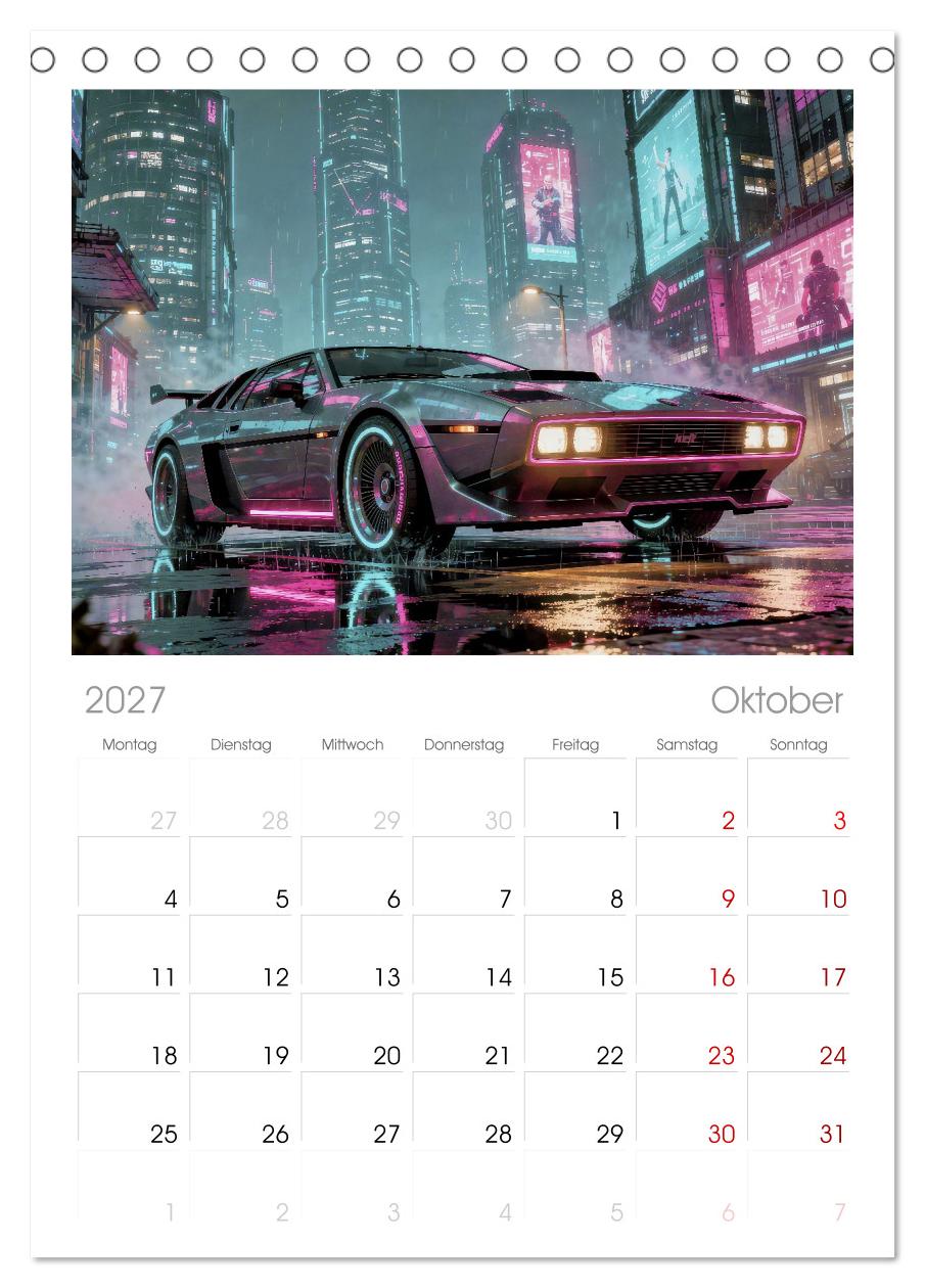 Cyberpunk-Supersportwagen