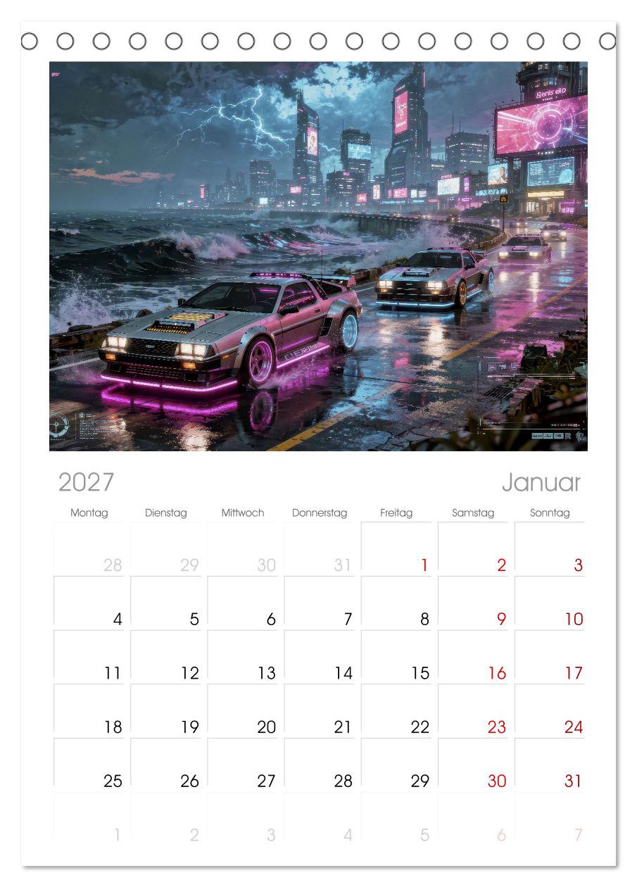 Cyberpunk-Supersportwagen