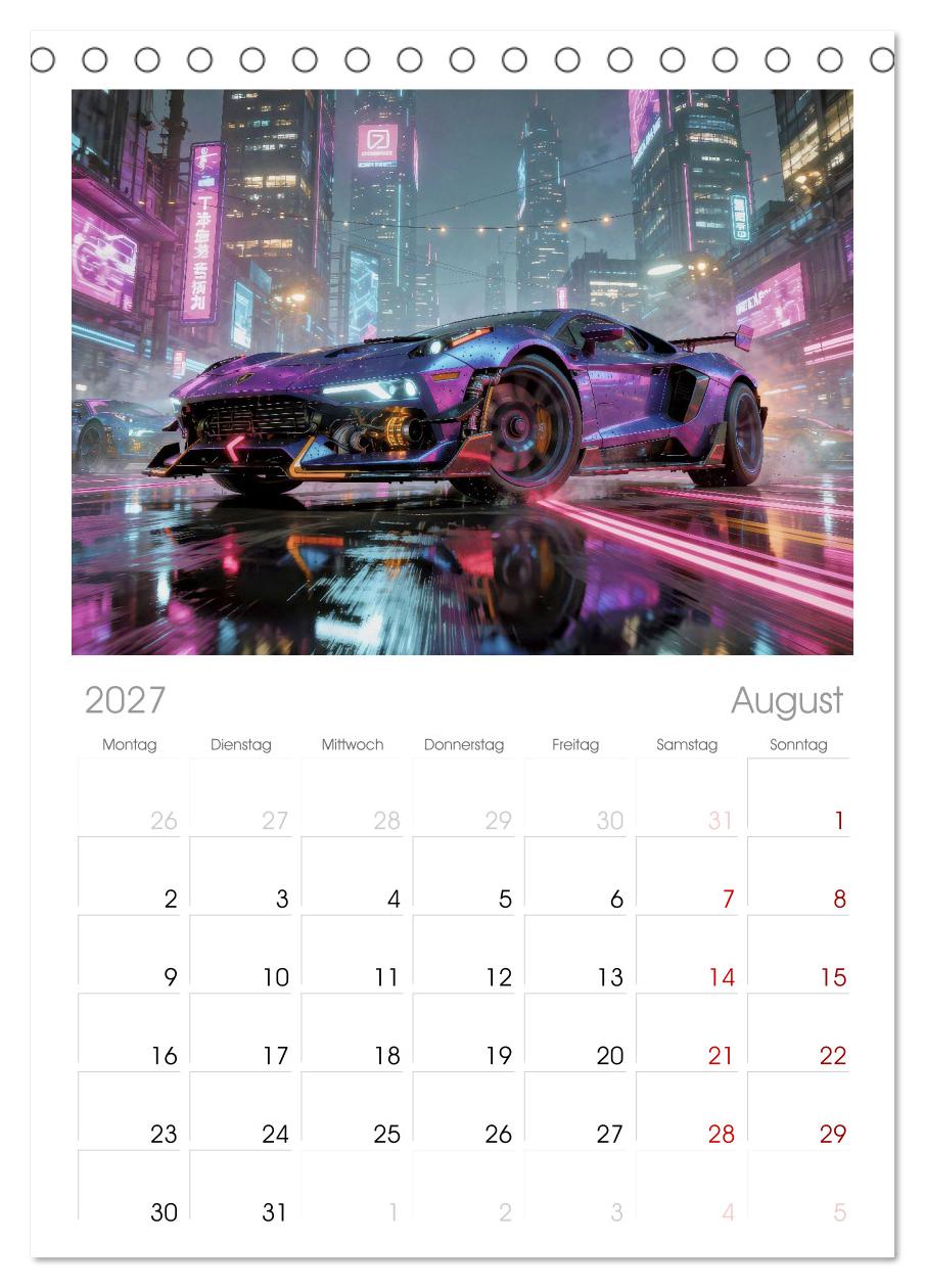 Cyberpunk-Supersportwagen