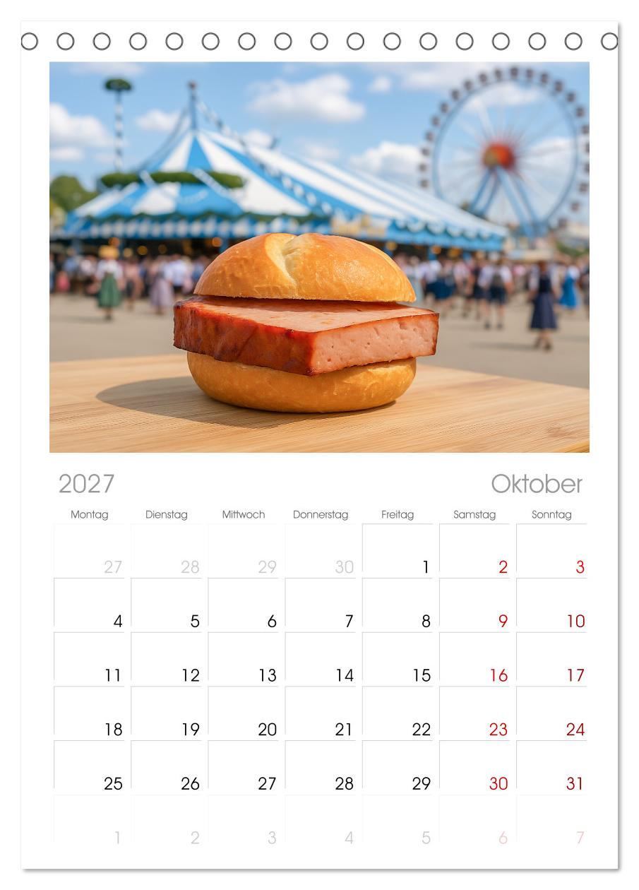Leberkäse-Kalender - Die Leberkässemmel aus Bayern