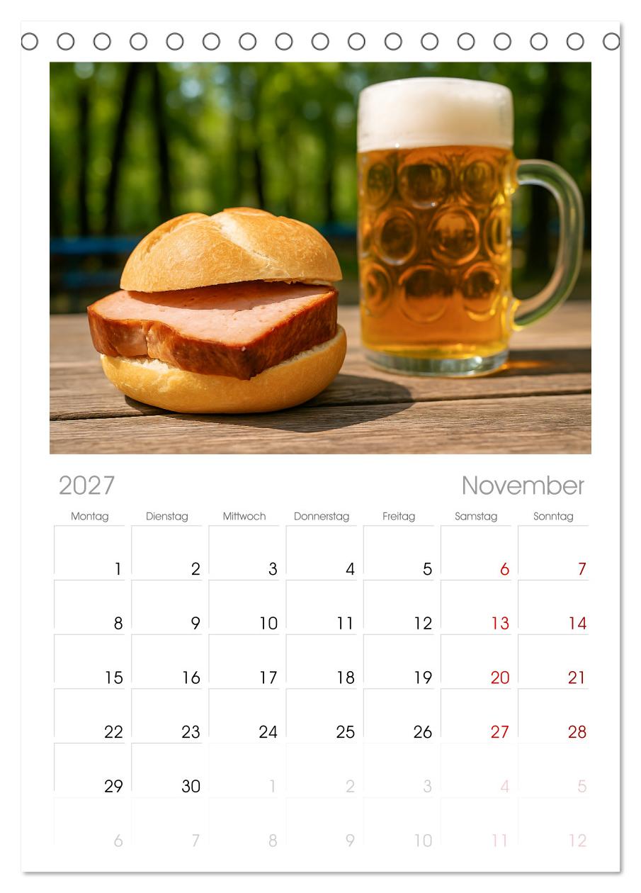 Leberkäse-Kalender - Die Leberkässemmel aus Bayern