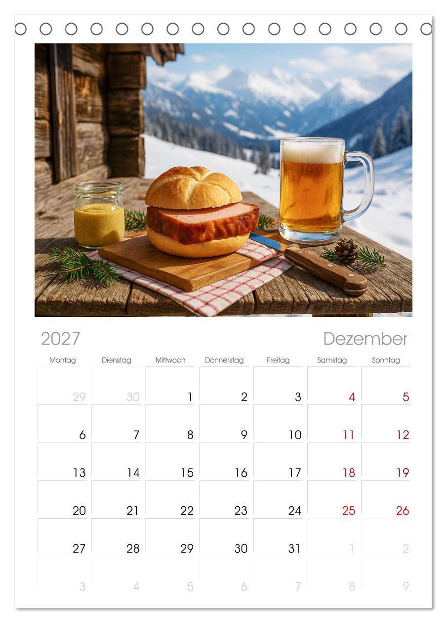 Leberkäse-Kalender - Die Leberkässemmel aus Bayern