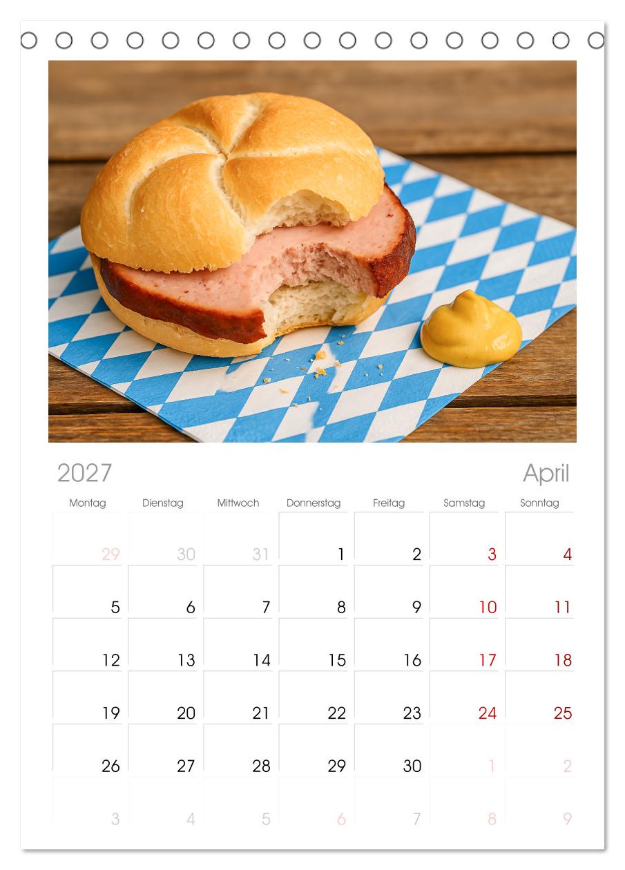 Leberkäse-Kalender - Die Leberkässemmel aus Bayern