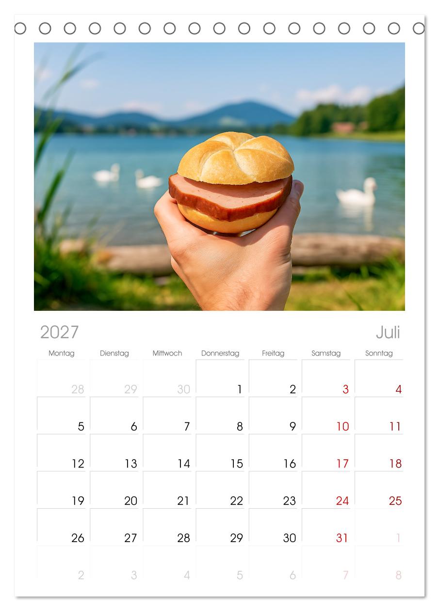 Leberkäse-Kalender - Die Leberkässemmel aus Bayern
