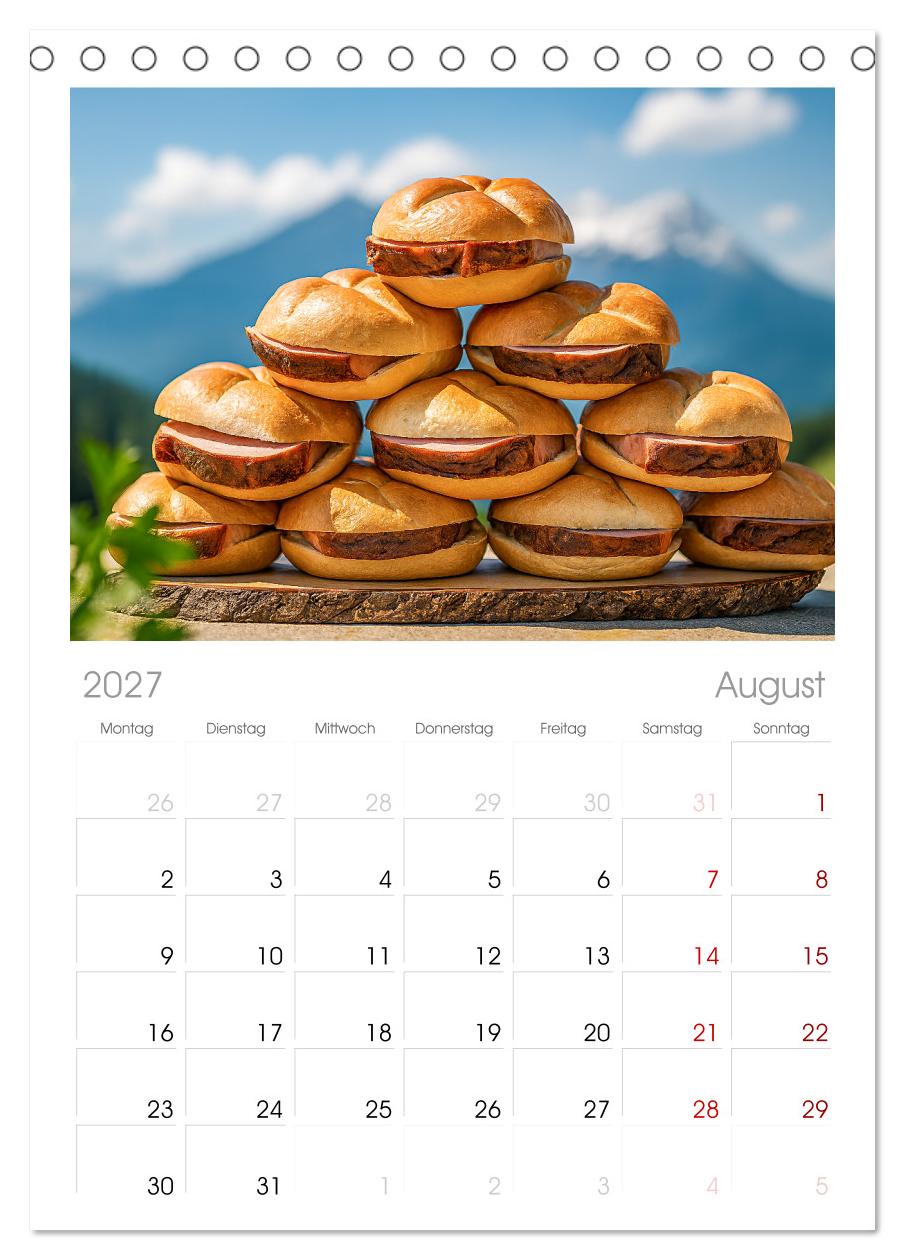 Leberkäse-Kalender - Die Leberkässemmel aus Bayern