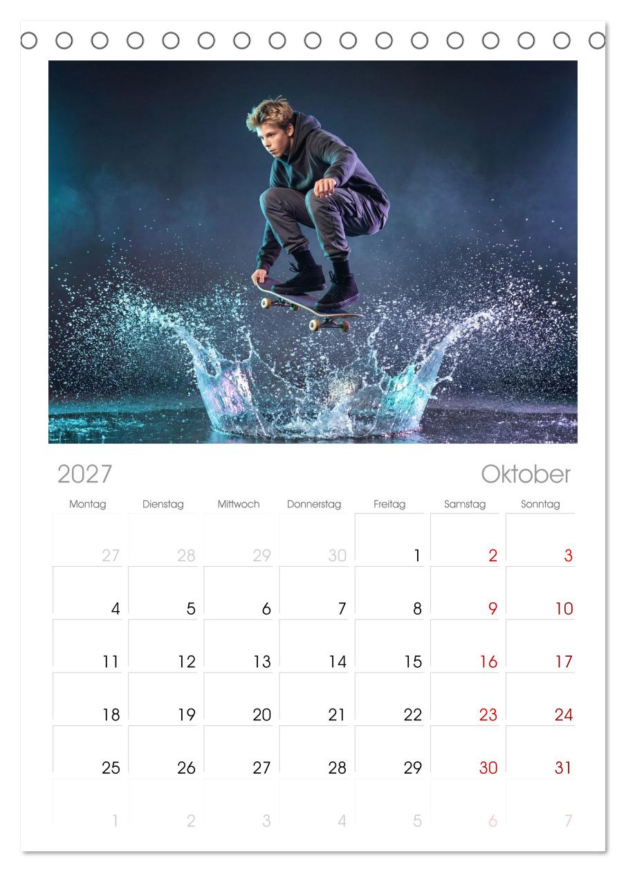 Dimensionen des Skateboarding