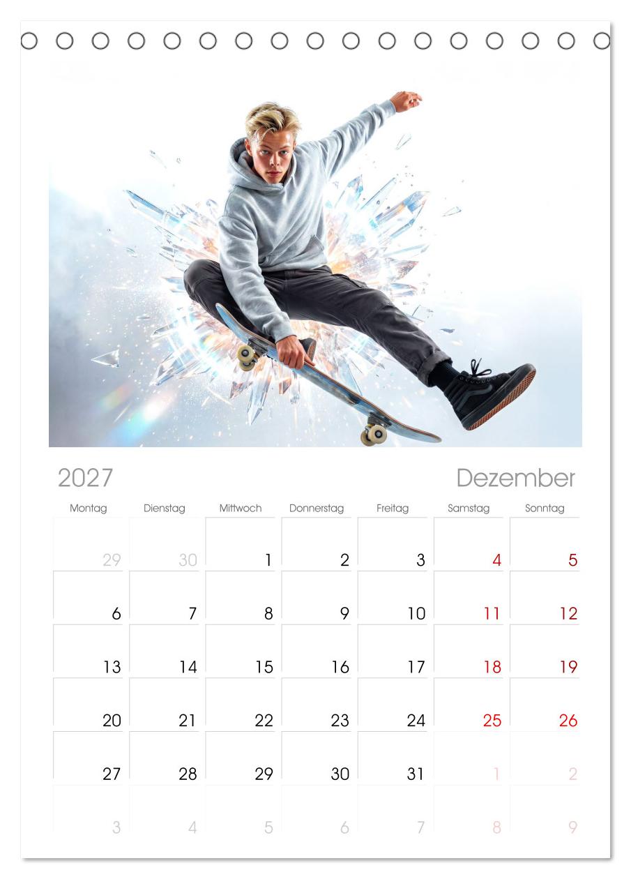 Dimensionen des Skateboarding