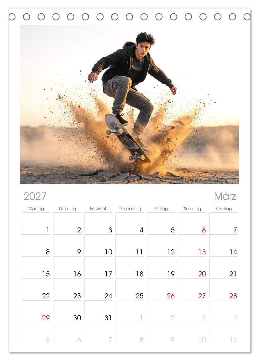 Dimensionen des Skateboarding