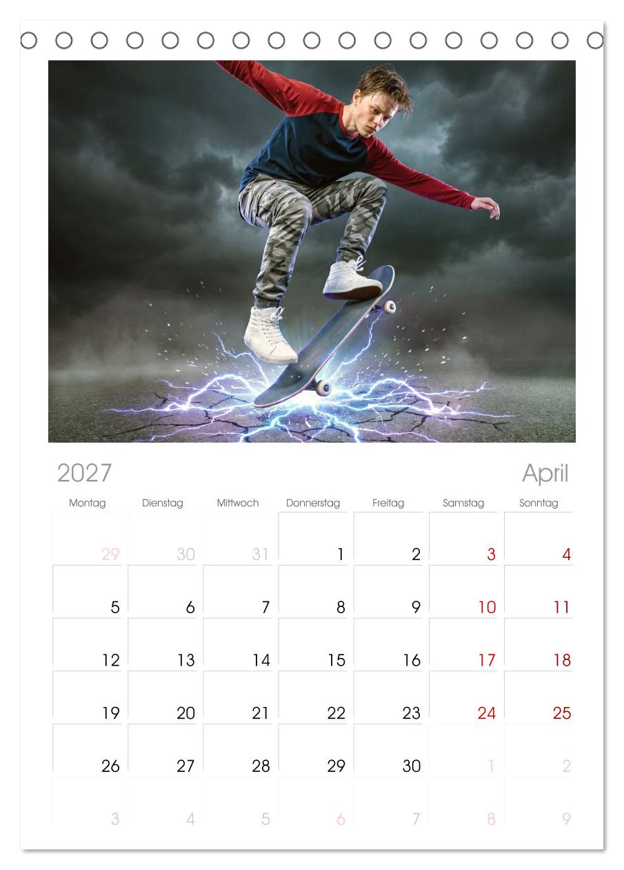 Dimensionen des Skateboarding