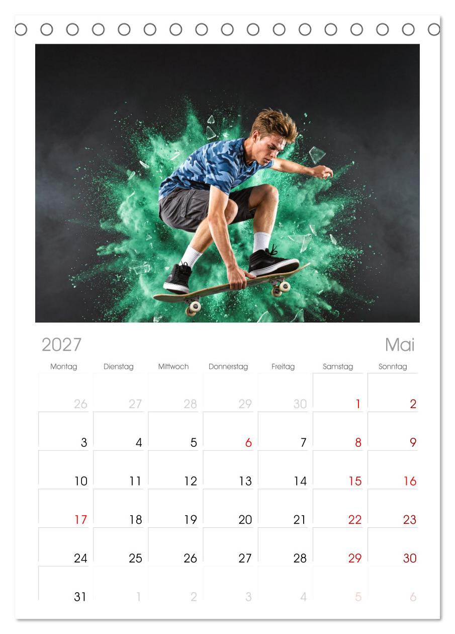 Dimensionen des Skateboarding