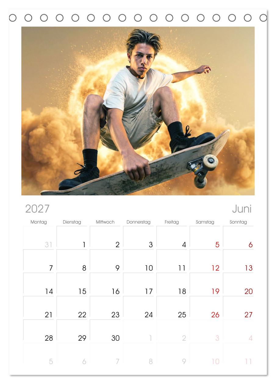 Dimensionen des Skateboarding