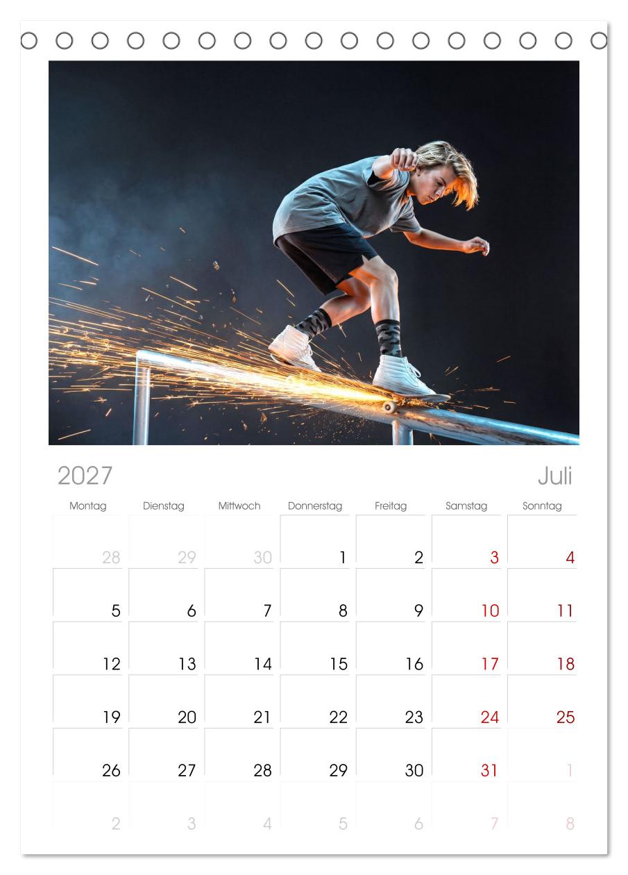 Dimensionen des Skateboarding