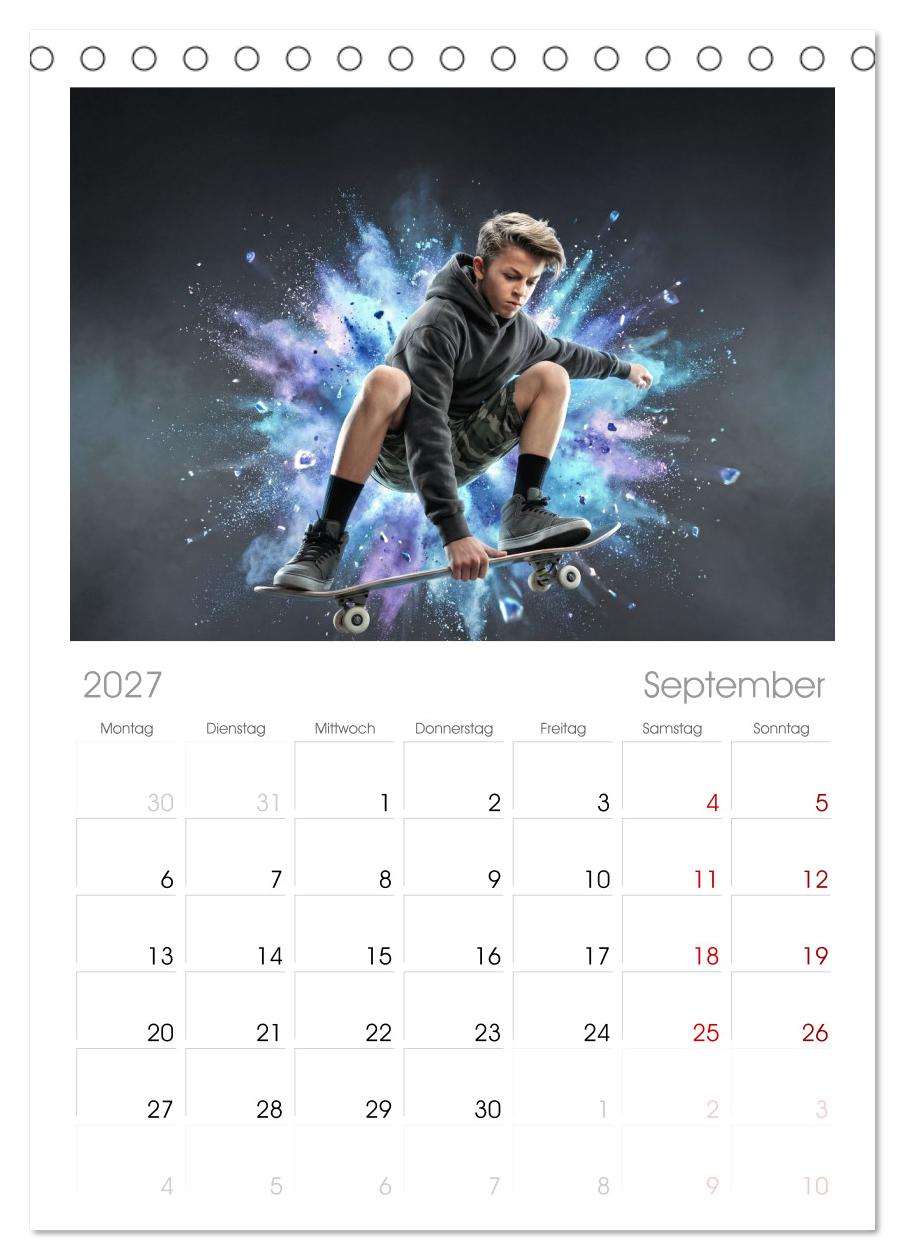 Dimensionen des Skateboarding