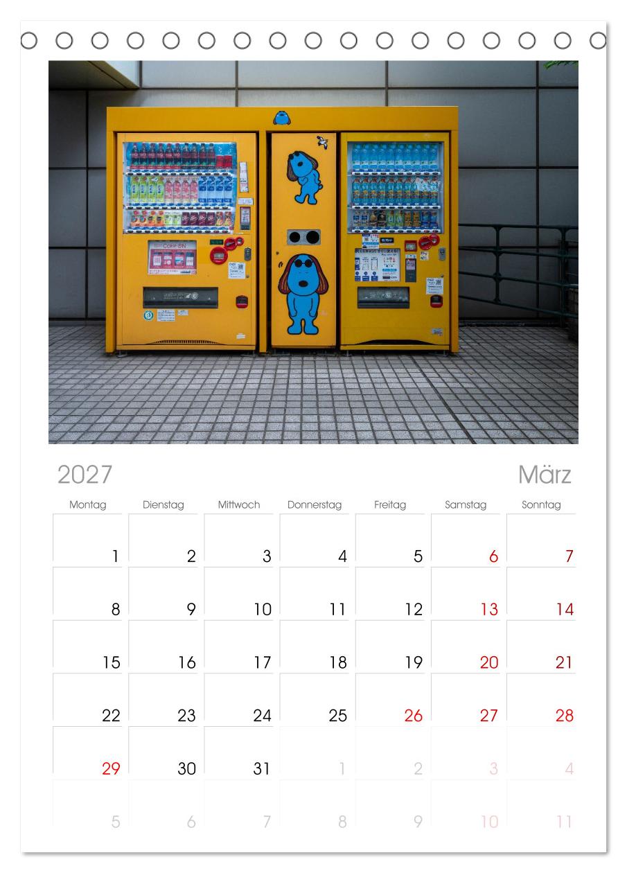 Tokios bunte Automatenwelt