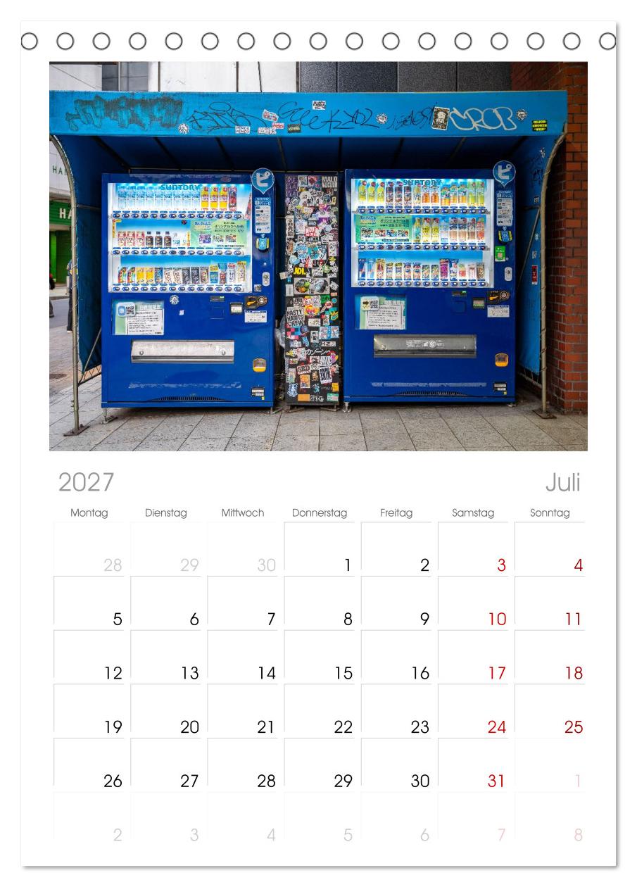 Tokios bunte Automatenwelt