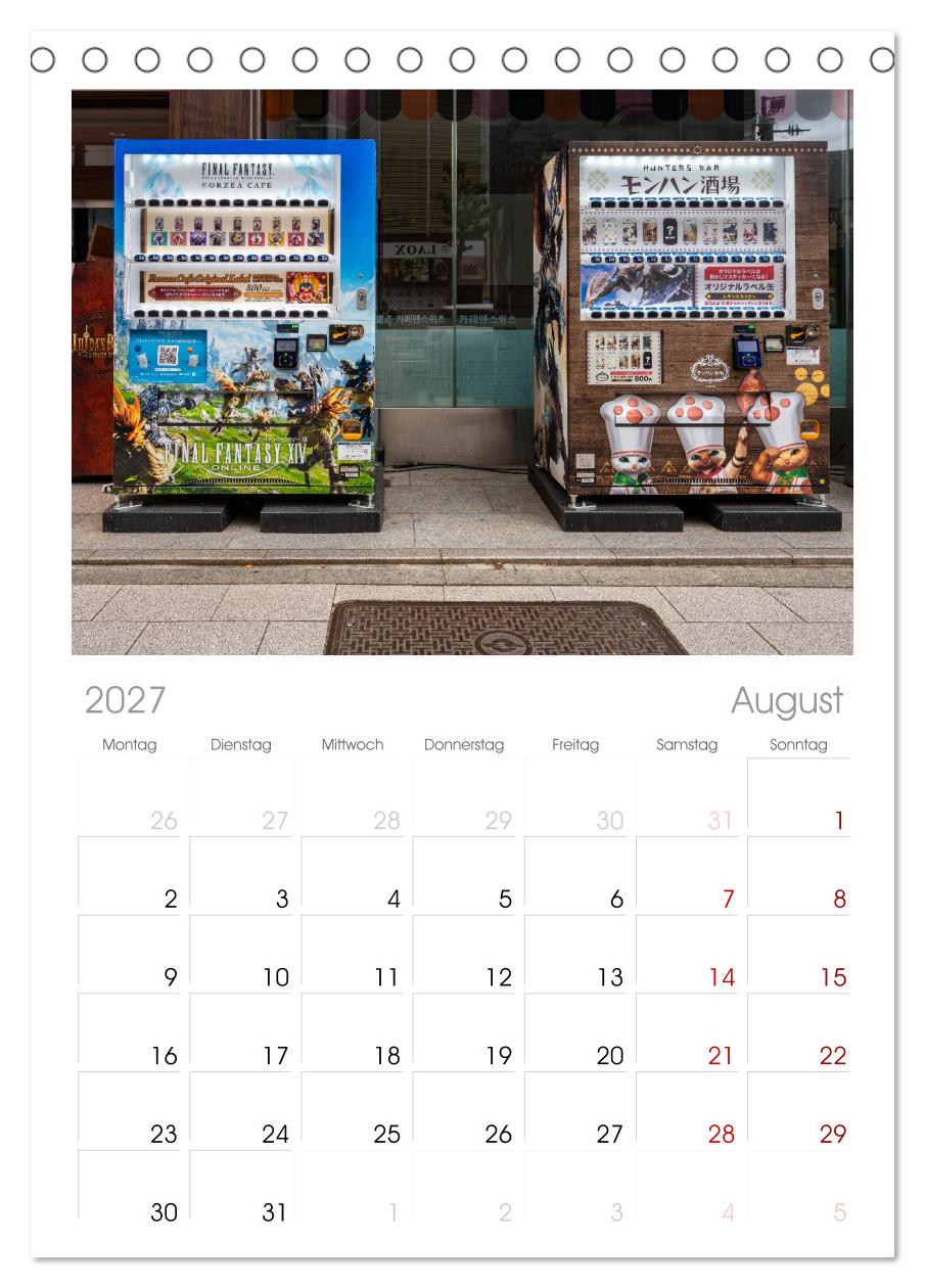 Tokios bunte Automatenwelt