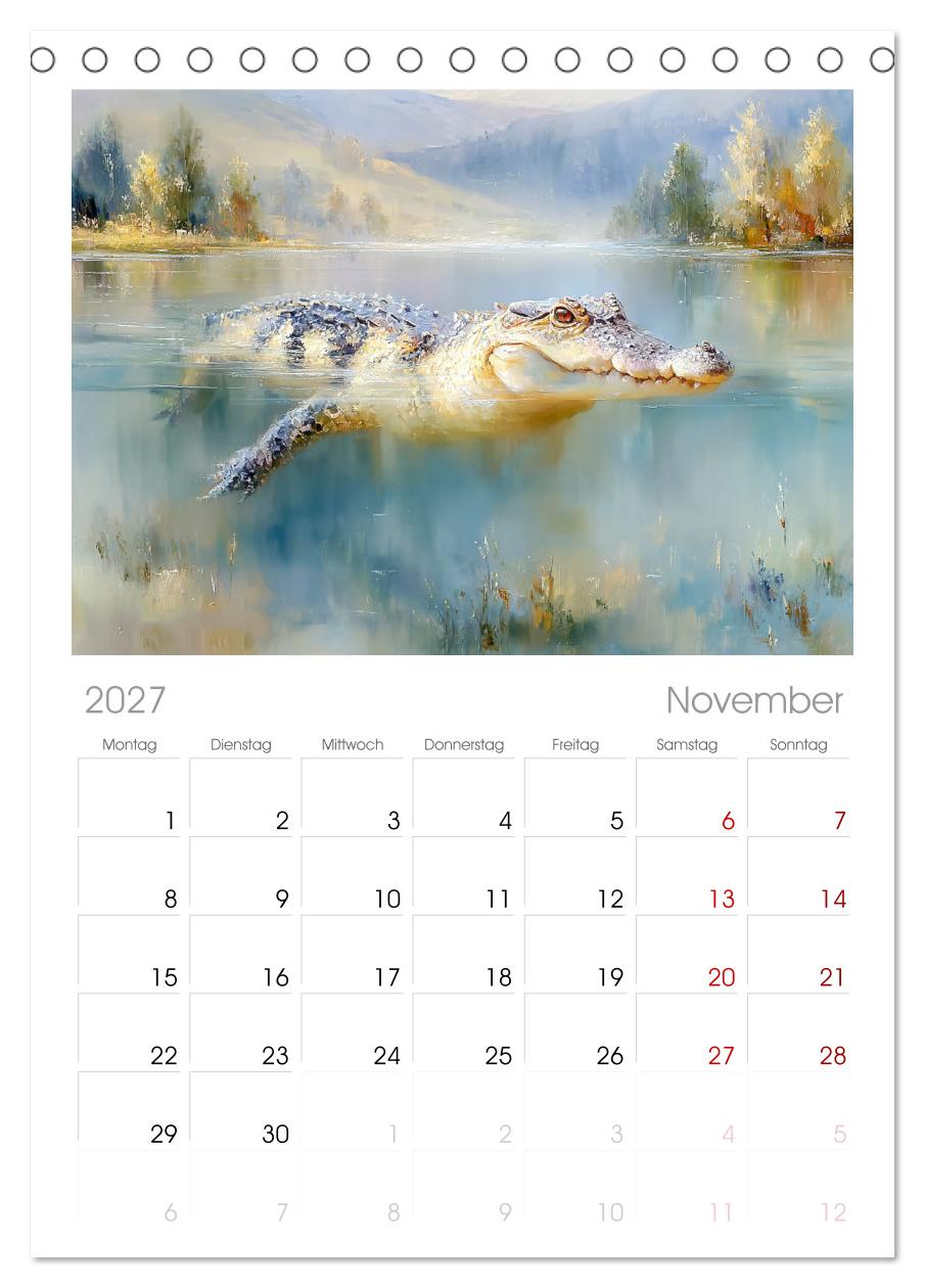 Krokodile. Stille Kraft irgendwo am Wasser