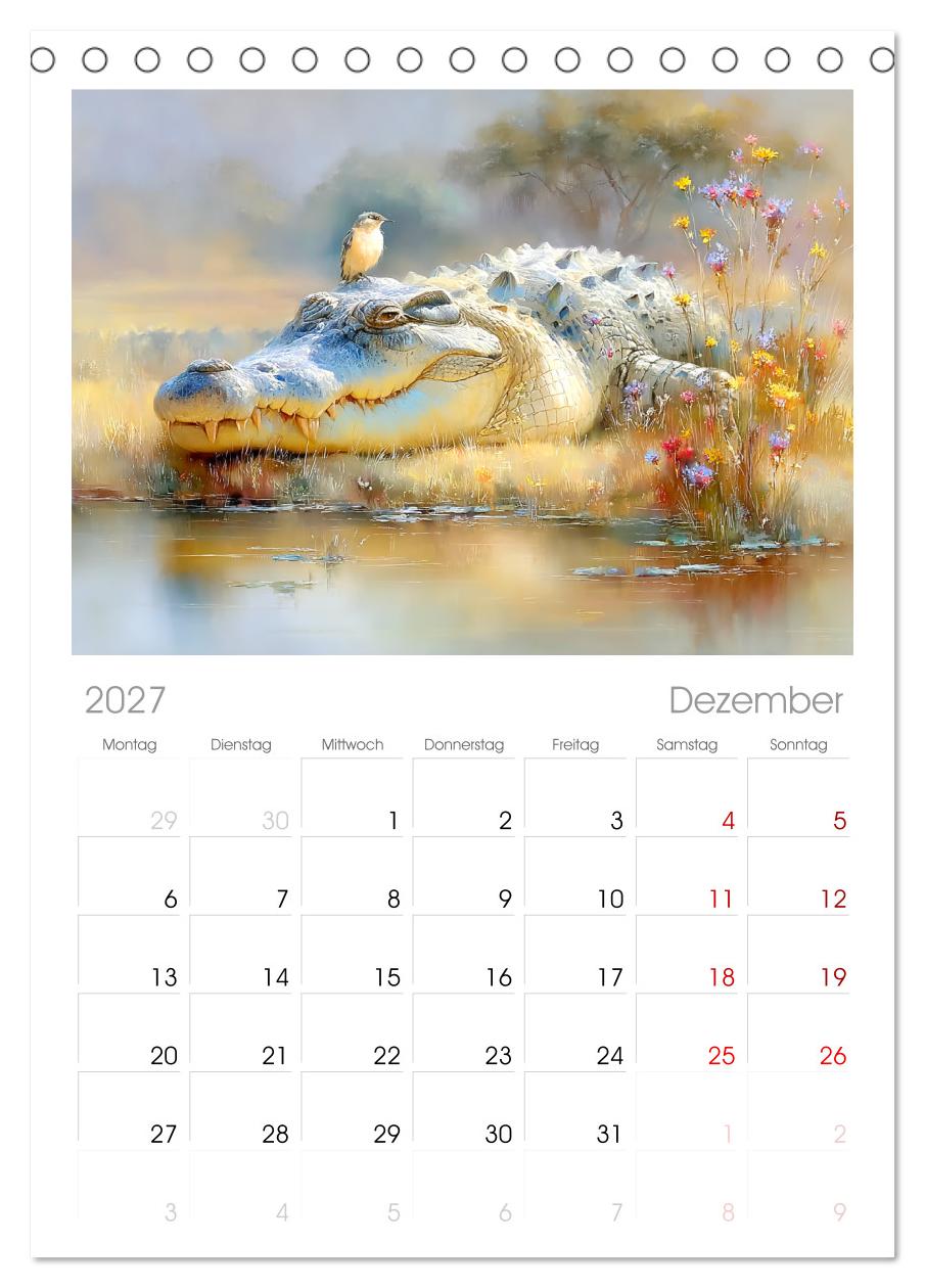 Krokodile. Stille Kraft irgendwo am Wasser