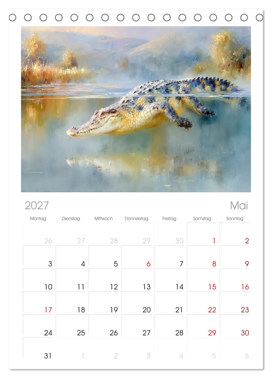 Krokodile. Stille Kraft irgendwo am Wasser