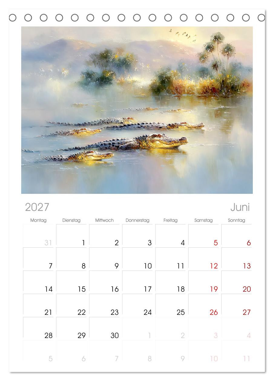 Krokodile. Stille Kraft irgendwo am Wasser