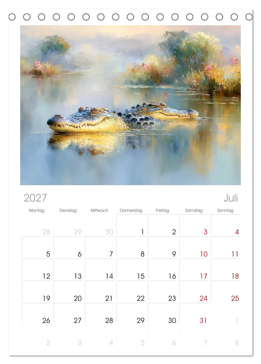 Krokodile. Stille Kraft irgendwo am Wasser