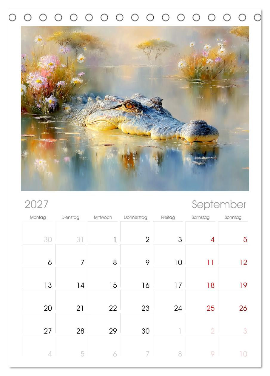 Krokodile. Stille Kraft irgendwo am Wasser