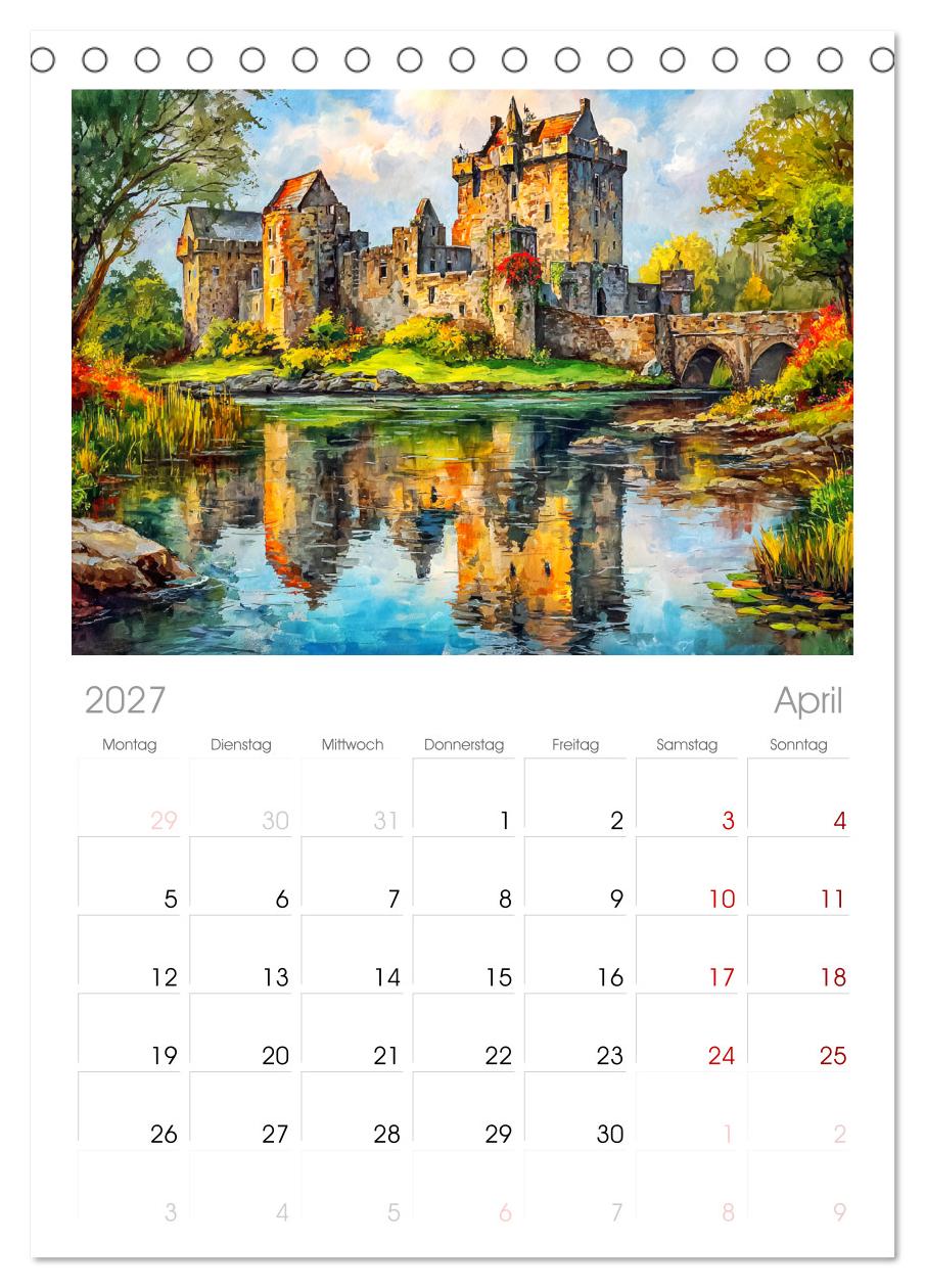 Irland. Künstlerische Aquarelle zwischen Küste und Hochland