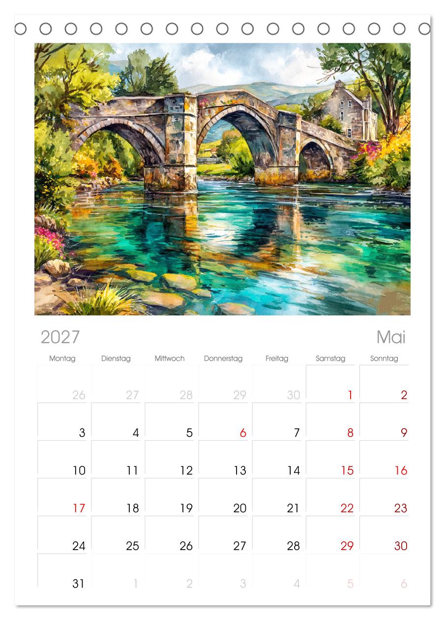 Irland. Künstlerische Aquarelle zwischen Küste und Hochland