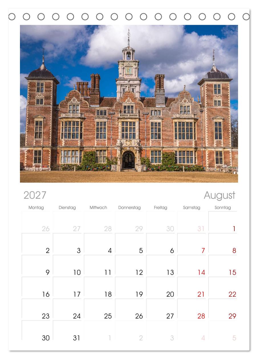 Burgen und Schlösser in England