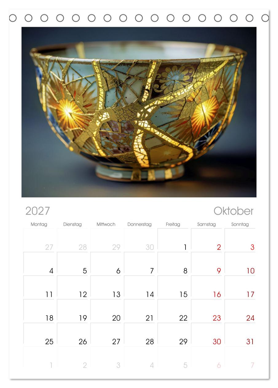 Japanisches Kintsugi - Kunst aus Gold