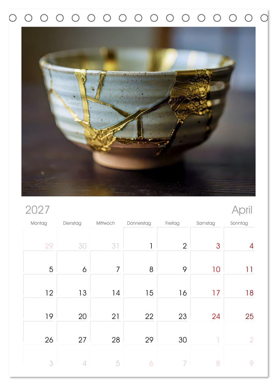 Japanisches Kintsugi - Kunst aus Gold