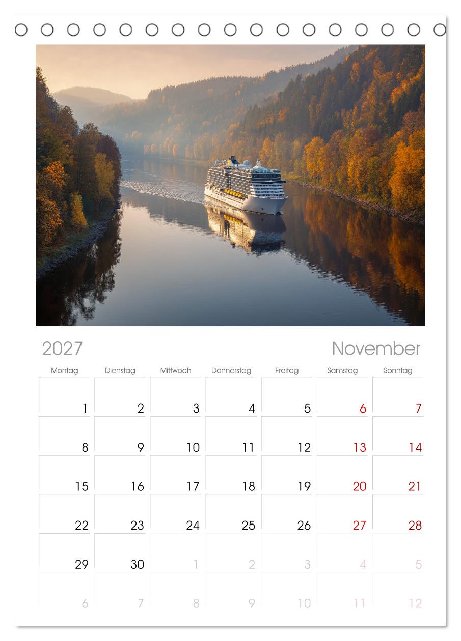 Kreuzfahrtschiffe Kalender - Kreuzfahrten und Giganten der Meere