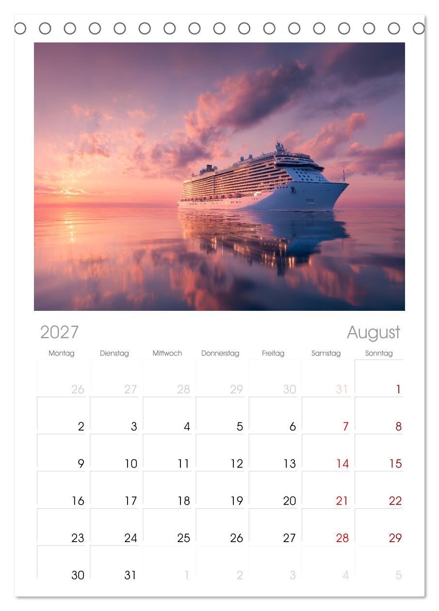 Kreuzfahrtschiffe Kalender - Kreuzfahrten und Giganten der Meere