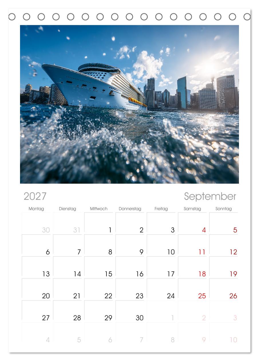 Kreuzfahrtschiffe Kalender - Kreuzfahrten und Giganten der Meere