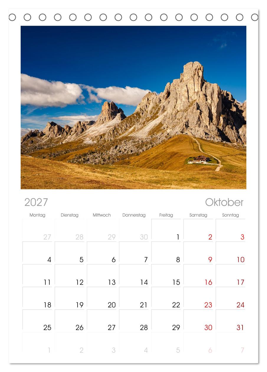 Leuchtende Dolomiten