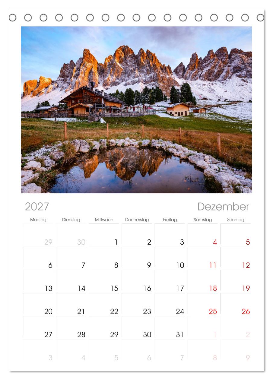 Leuchtende Dolomiten