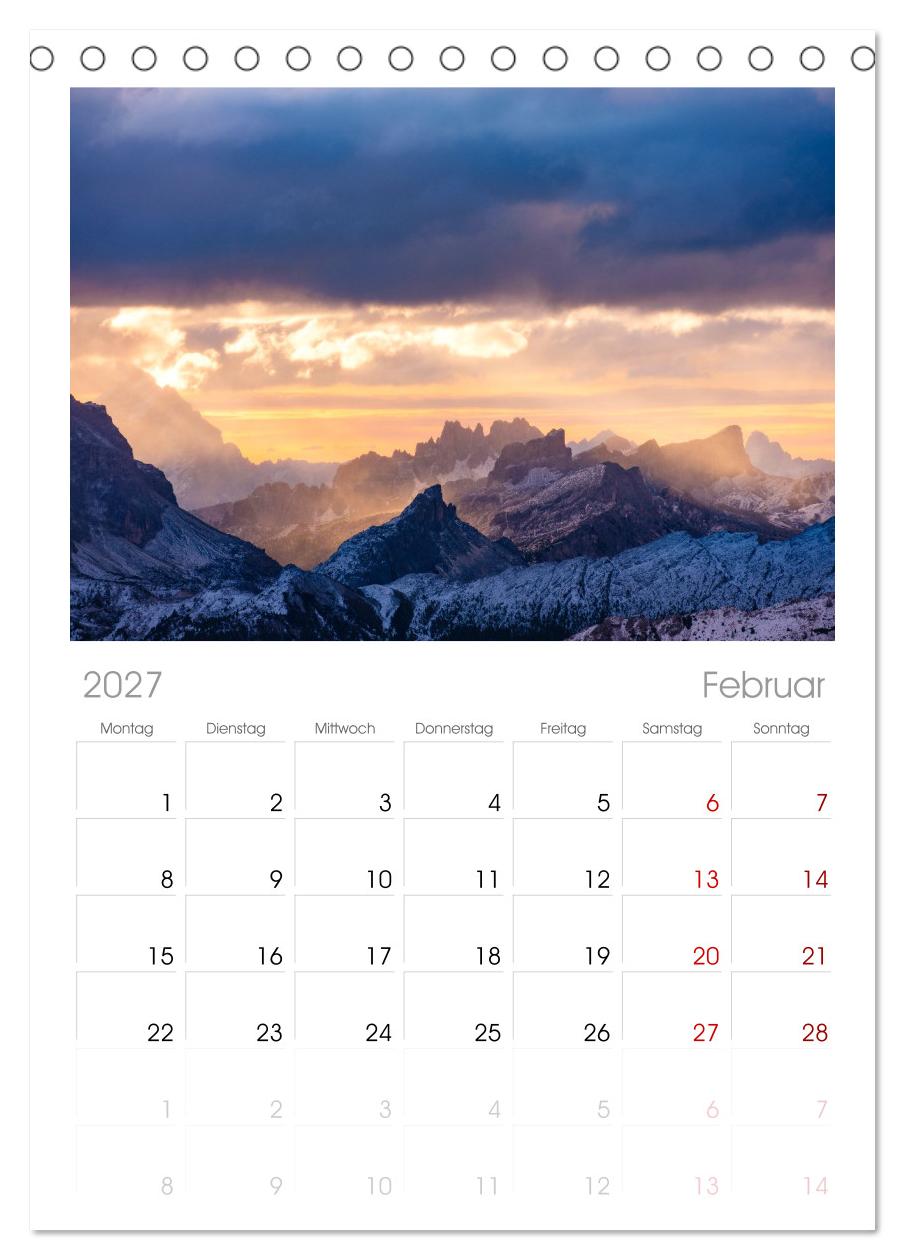 Leuchtende Dolomiten