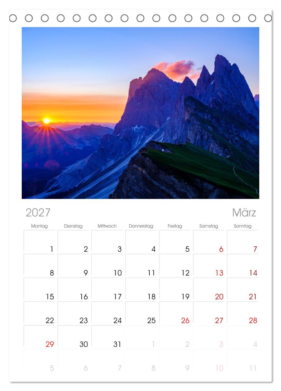 Leuchtende Dolomiten