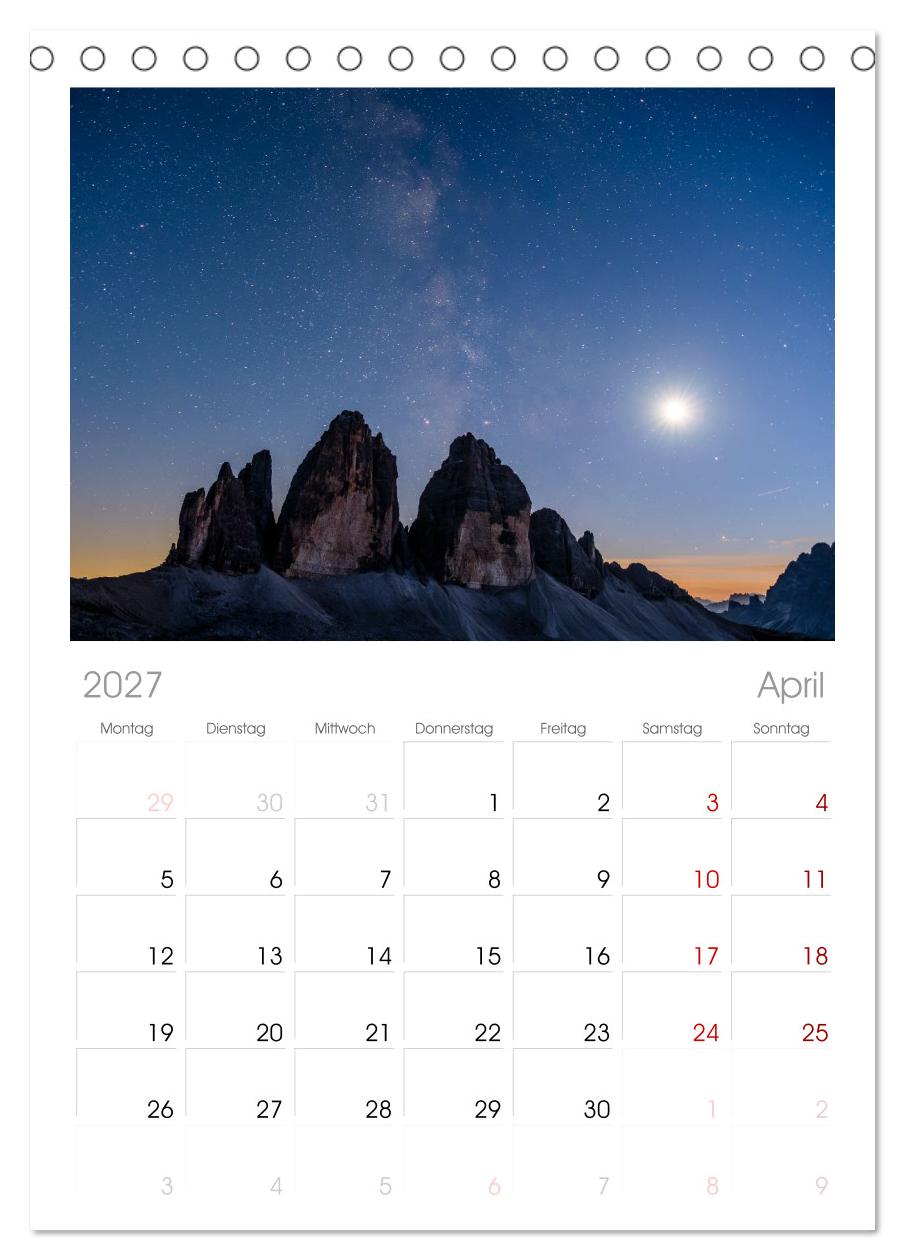Leuchtende Dolomiten